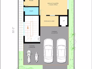 Architectural Design for Duplex Residence