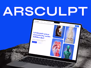 Arsculpt AR & VR Website