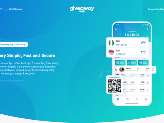 Giveaway App | Online Payment Mobile App | UI/UX Design on Beha…