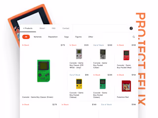 Project Felix • Retro Gaming Store
