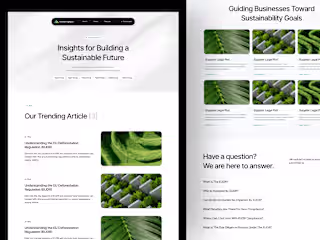 Agriculture Landing Page - Article Page