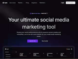 Luro AI SAAS Template