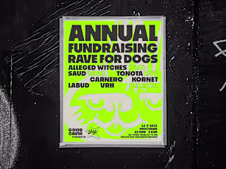 Rave for a Cause poster
