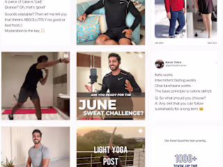 Social Media Campaign for Fitness Influencer