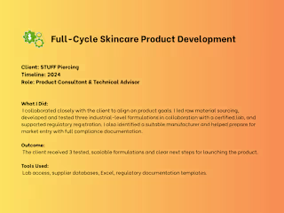 Product development