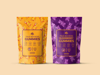 🌻 Packaging for Sea Moss Gummy Bears