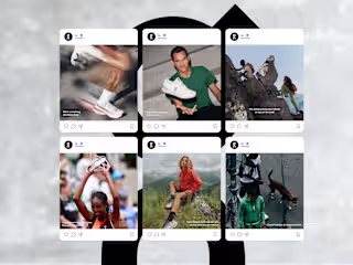 Ads for athletic shoe company | Shopify Brand