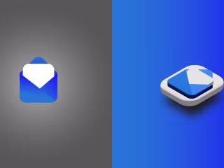 2D and 3D Logo