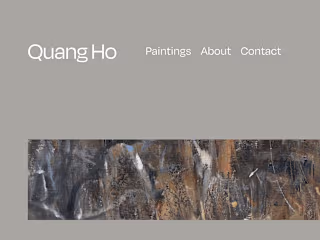 Quang Ho Squarespace Website