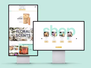 Flickering Fragrances Website