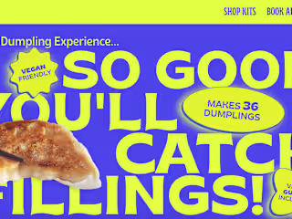 Thirsty Dumpling – Framer Design & Build