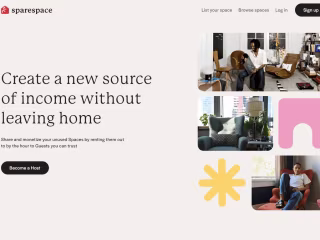 Sparespace - Website Design