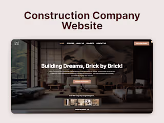 Framer Construction Website