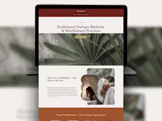 Minful Website Template