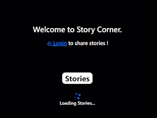 Story Corner - A Blog Application