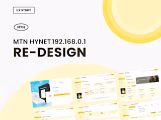 MTN HYNET RE-DESIGN :: Behance