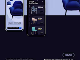 Furniture Ecommerce App Design UI