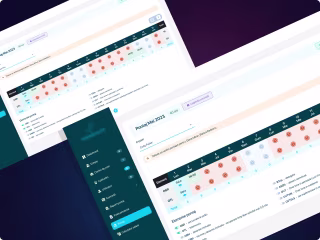 Dashboard Design for Staff Consultancy