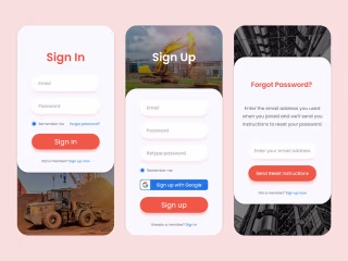 Labour Connect App Design on Behance