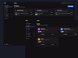 Atlas Project Management Tool MVP