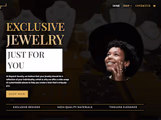 Created an Online Shop for the Ghanaian Market - Beyond Jewelry