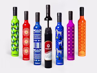 Vinrella Umbrella Pattern Design and Branding