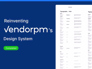 VendorPM's Design System