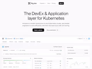Rig.dev – Modern Marketing Website