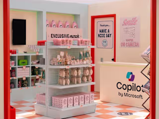Microsoft Copilot AI-Integrated Minimart at Revolve Fest