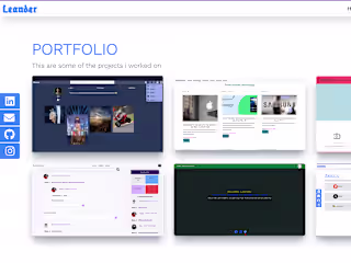 Leander’s Portfolio website