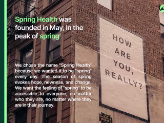 Spring Health👩‍⚕️