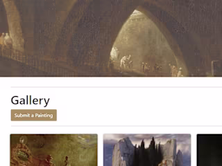 Canvas Collective: A MERN-Powered Online Art Gallery