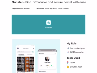 OWLSTEL Mobile App Design - UX Case Study 