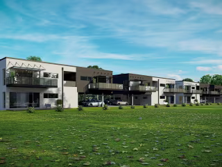 Duplex apartments compound 