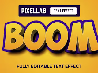 100% editable 3d text effect | Pixellab Tutorial - YouTube