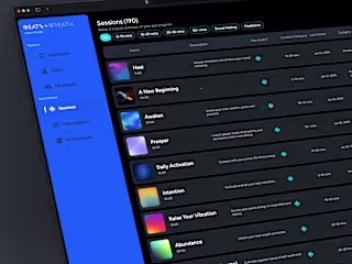 Meditation App Development for Beats & Breath