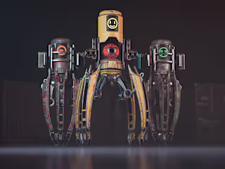 Characters for 3D Game with rigging Animation (game development)