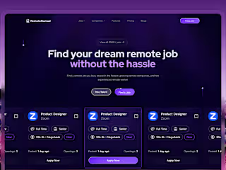 RemoteNomad: Multi-Page Website Design