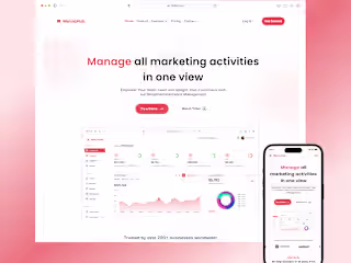 SAAS Responsive Landing Page