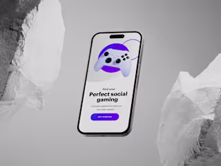 Mobile application design for an online gaming contest platform