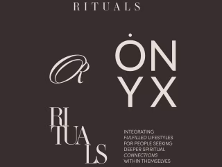 ONYX RITUALS BRAND IDENTITY