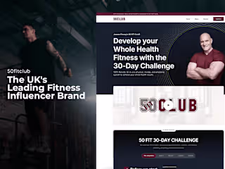 350% more convention by redesigning Fitness Coach website