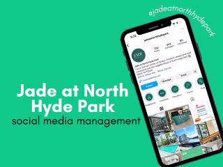 Jade at North Hyde Park Social Media Management (Start-Up)