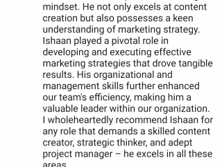 Marketing Consultant