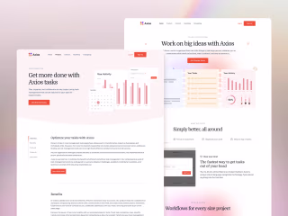 Axios - Website Design