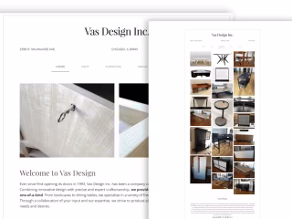 Vas Design: Showcasing Craftsmanship in a Digital Platform