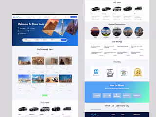 Responsive WordPress Travel Website