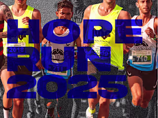 Hope Run 2025 Print Campaign Design