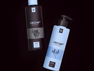 Groom / Premium Haircare / Brand Identity / Creative Direction
