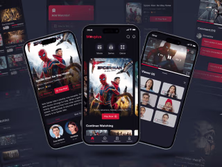 Movie Streaming App - UI UX Design